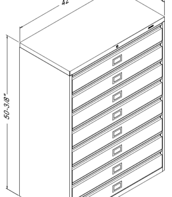 Half-Height Drawer Model 1204