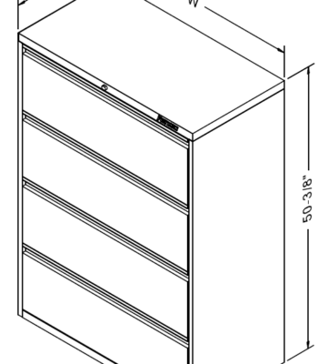 Lateral File Model 1204-36