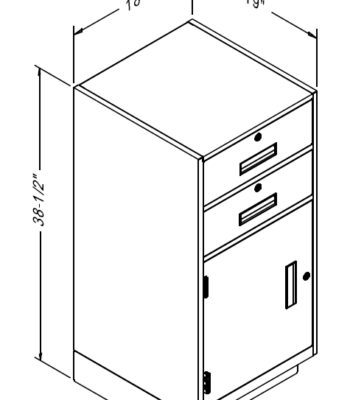 Goldline Teller Unit Model 204