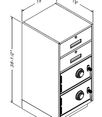 Goldline Teller Unit Model 207-FL