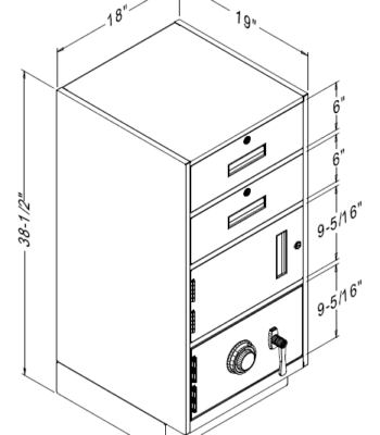 Goldline Teller Unit Model 217