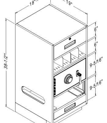 Goldline Teller Unit Model 219