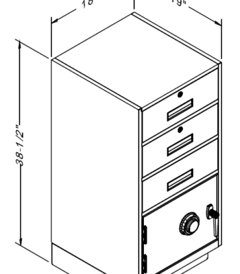 Goldline Teller Unit Model 225-FL