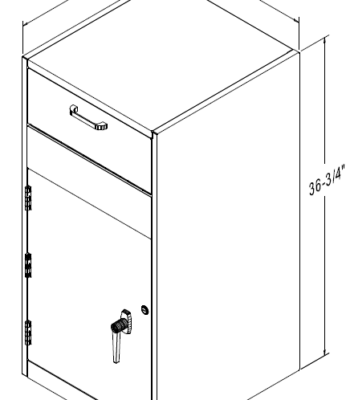 Goldline Teller Unit Model 227