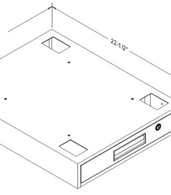 Hanging Drawer Unit Model 7202-18
